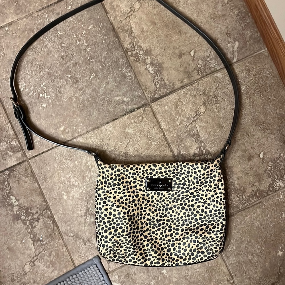 Kate spade leopard crossbody